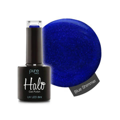 Halo Gel Polish - Blue Shimmer