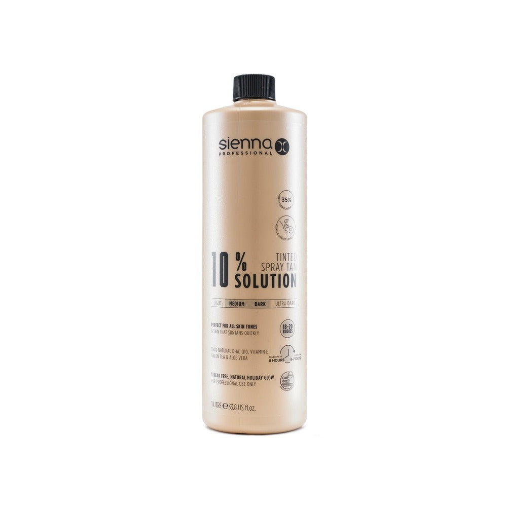 Sienna X - Pro Solution Litre - 10% Tinted Spray Tan