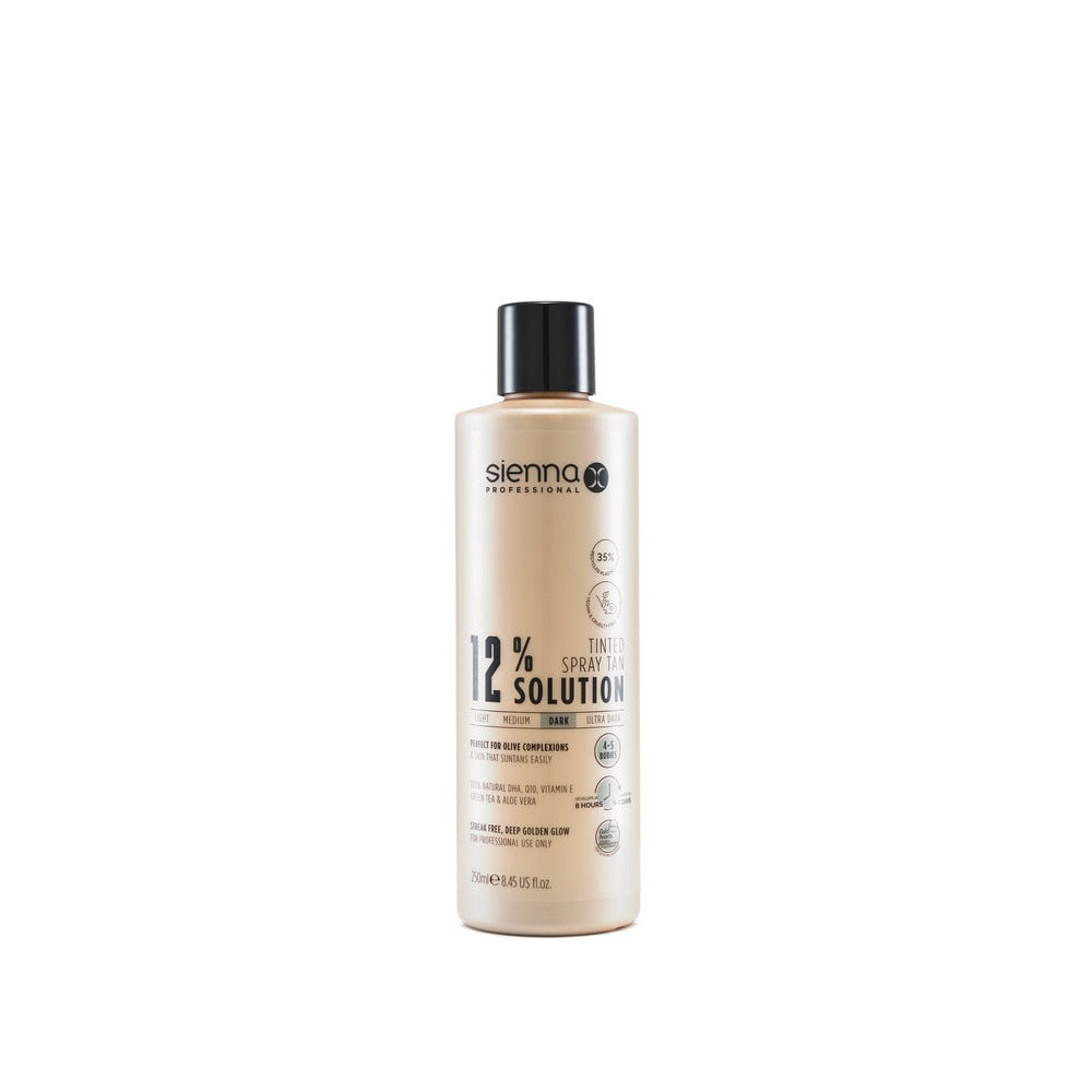 Sienna X - Pro Solution 250ml - 12% Tinted Spray Tan