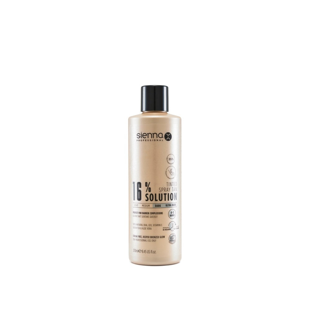 Sienna X - Pro Solution 250ml - 16% Tinted Spray Tan