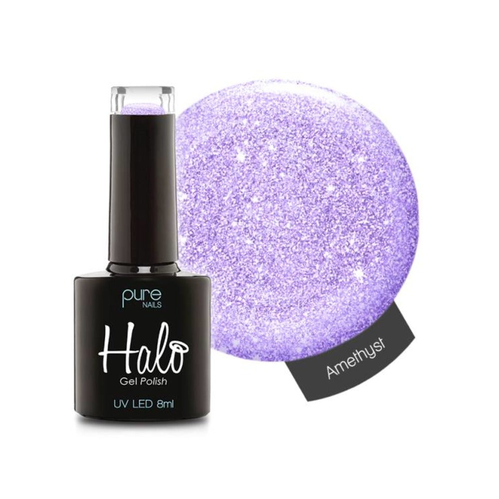 Halo Gel Polish - Ice Crystals - Amethyst