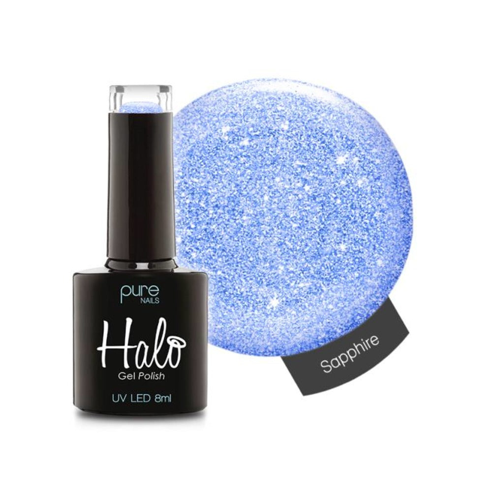 Halo Gel Polish - Ice Crystals - Sapphire