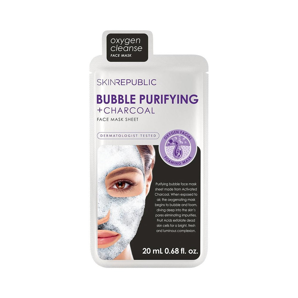 Skin Republic Bubble Purifying Face Mask Sheet