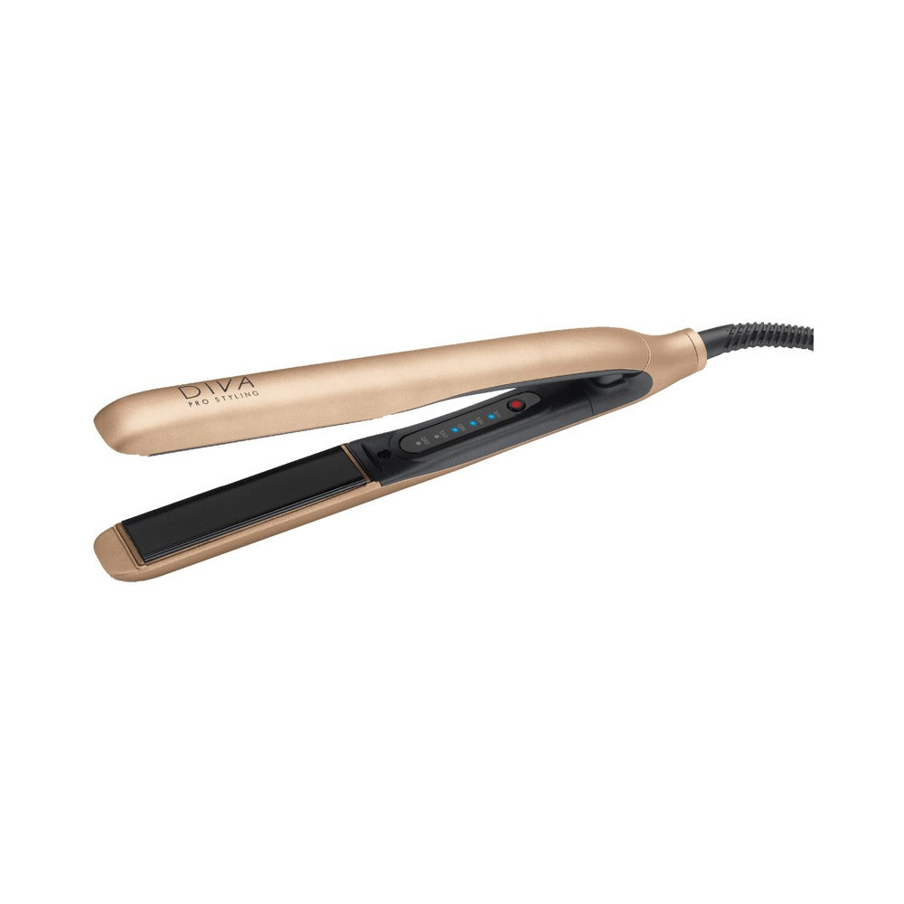 DIVA PRO - PRECIOUS METALS GOLD DUST - Touch Straightener Rose Gold