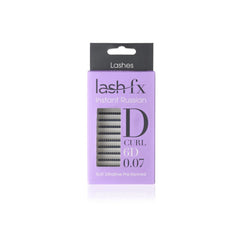 Lash FX - Tray Lashes Instant Russian - D Curl 6D Extra Fine (0.07) 11mm