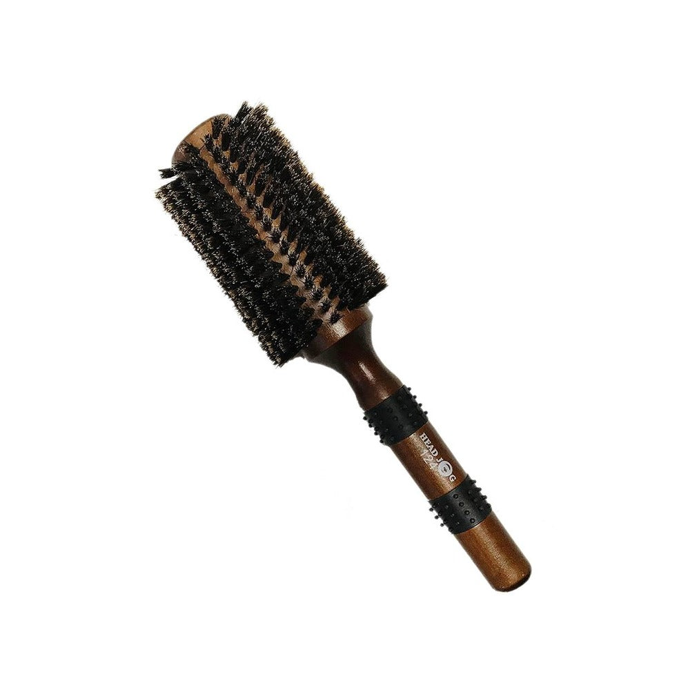 Head Jog 124 Natural Boar Bristle Brush 37mm