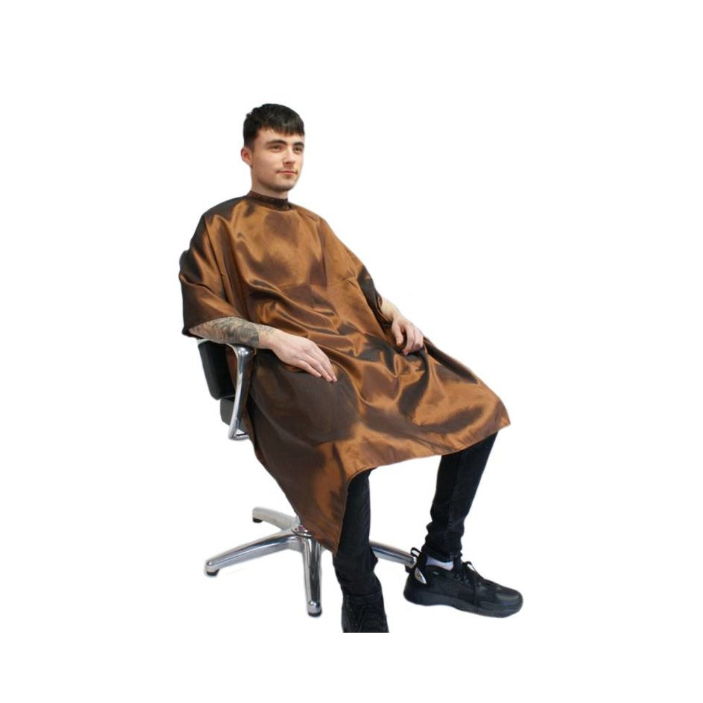 Hair Tools Two-Tone Unisex Gown - Chestnut