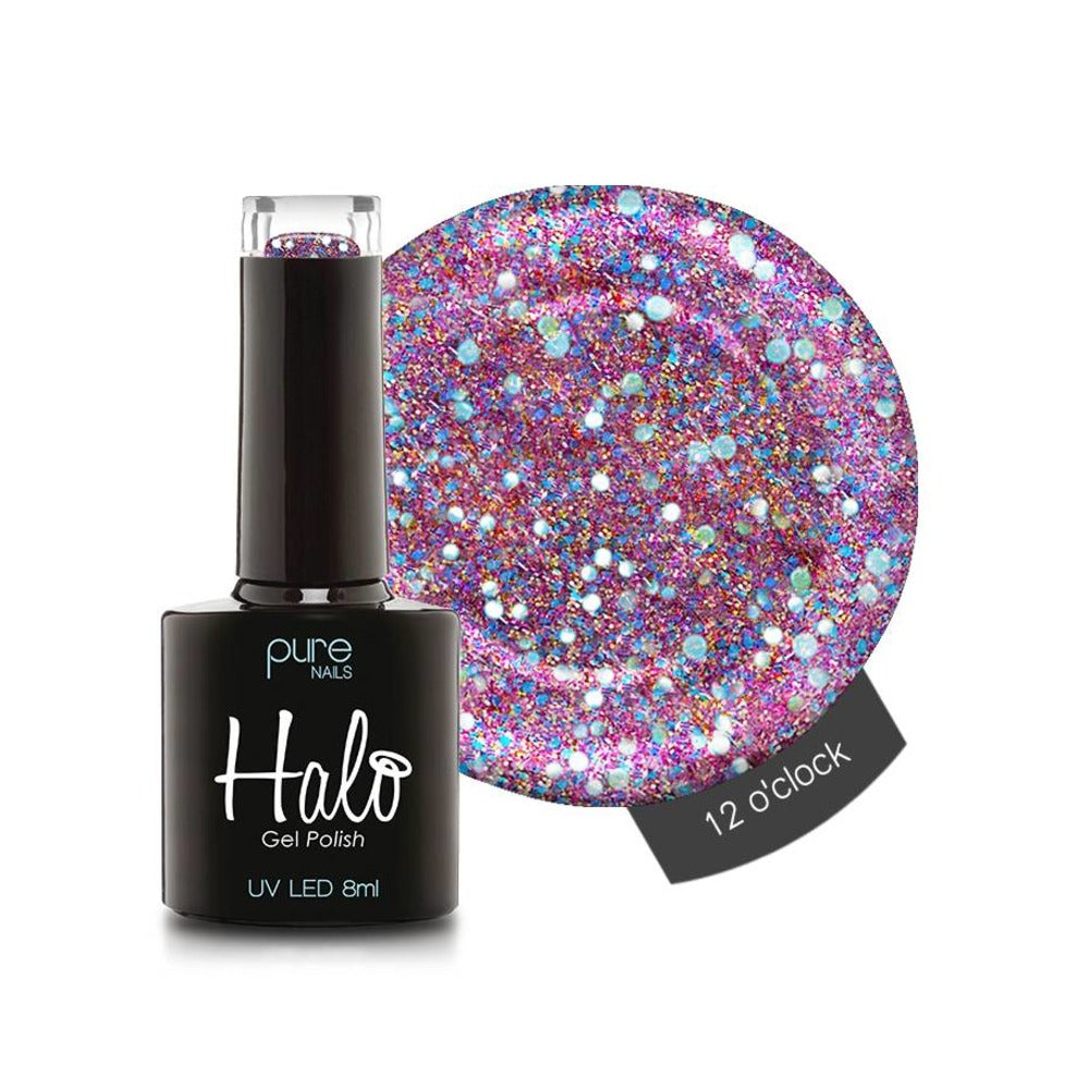 Halo Gel Polish - NYE - 12 o'clock