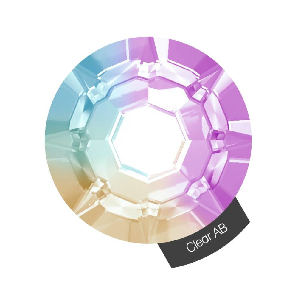 Halo Create - Crystals - Clear AB Size 2