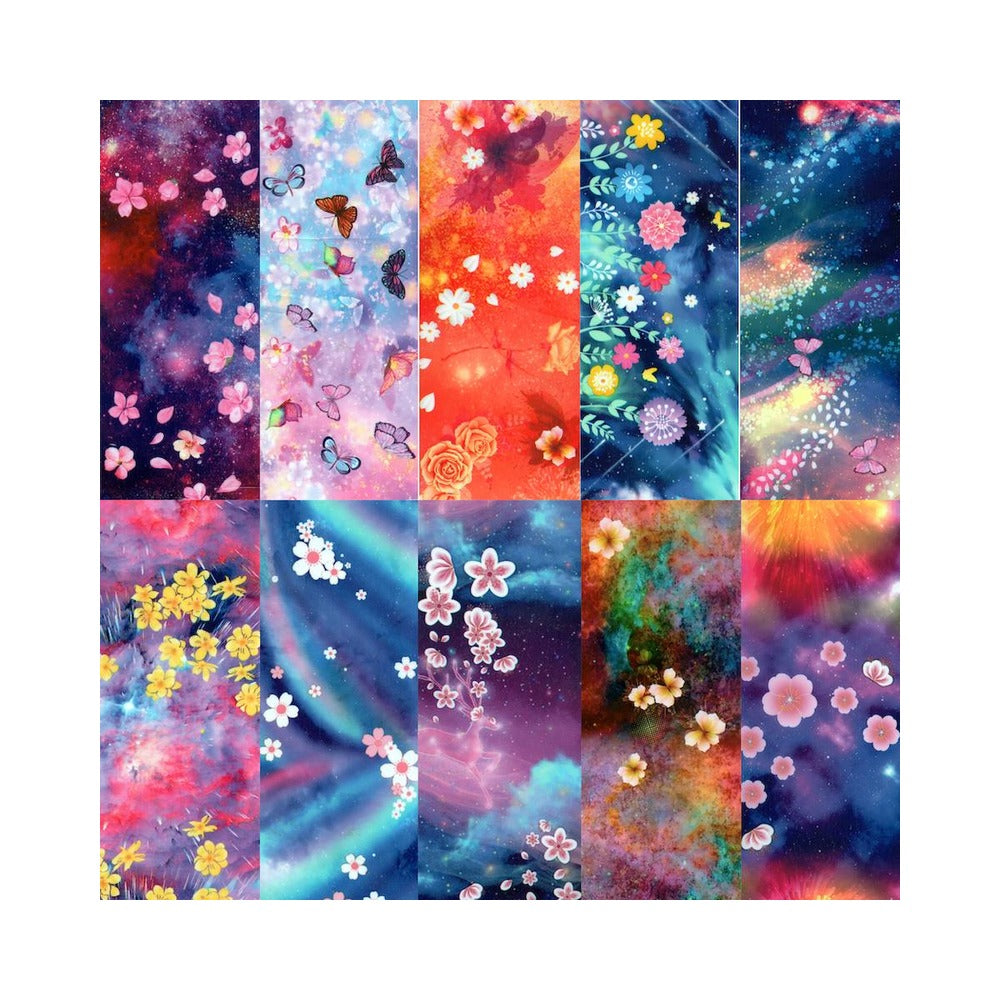 HALO Create - Nail Foils - Floral Fantasy
