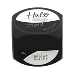 HALO ELITE Hard Gel Bright White 30g - HEMA-Free UV/LED Hard Gel