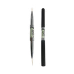 Halo Create Combo Brush Long Fine Liner 11mm & 15mm - Double-Ended Nail Art Brush