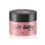 Halo Jellie Glue Pot 15g - Thick Mouldable Glue for Soft Gel Tips