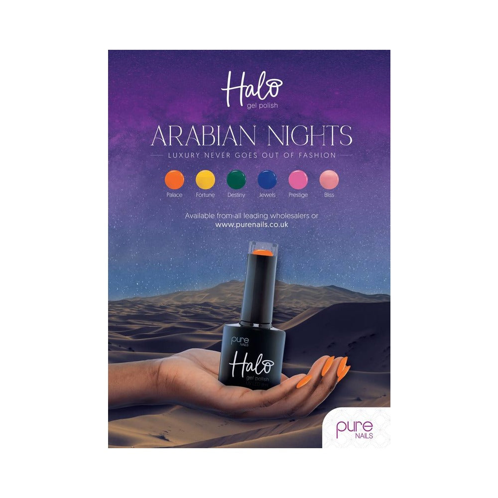 HALO GEL POLISH -- Poster - Arabian Nights